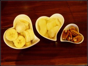 Apple & banana bread